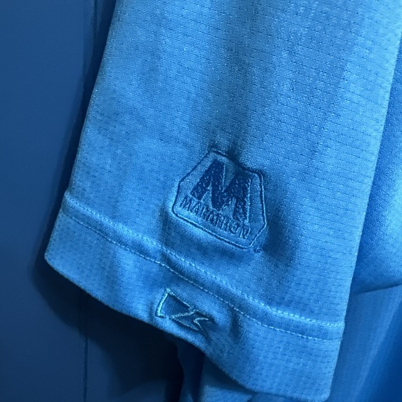 Mens Cutter&Buck CB Drytec Short Sleeve Golf Casual Polo Shirt Mens Size XL Blue - Picture 9 of 13